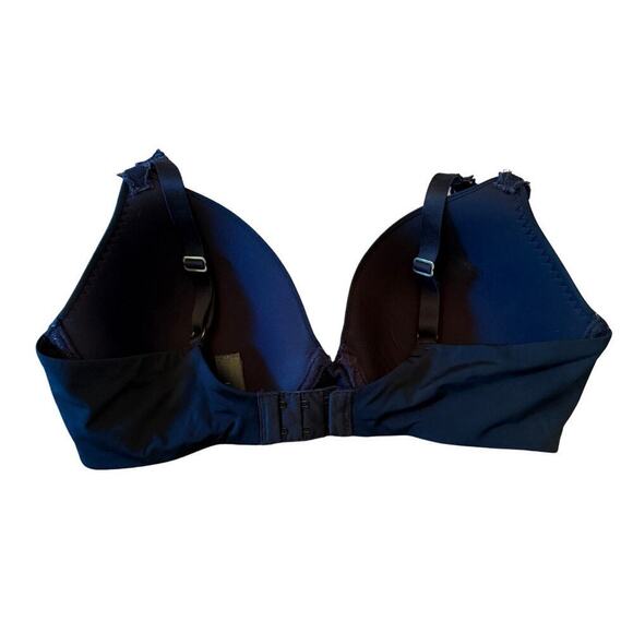 Natori Black Bra Size 34D Lightly Lined Lace Strap Underwire 792B2 - Picture 6 of 9